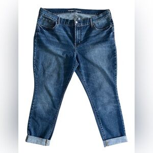 Old Navy Mid-Rise Jeans, Stretch Denim, 28" Inseam, Size 16 Short